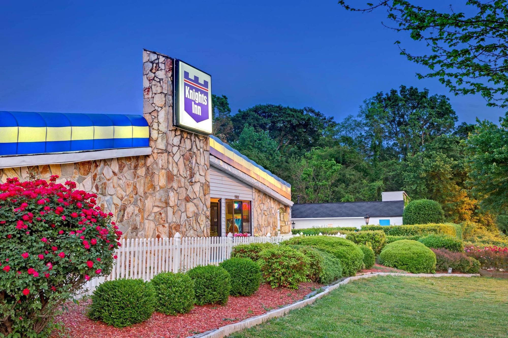 Knights Inn Charlotte South Pineville Esterno foto